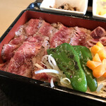 Yakiniku Meisho Yamagyu - ステーキ重