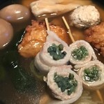 おでん こうぞう - おでん盛り合わせ