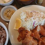 Yayoi Ken Sendai Rokuchonome Ten - から揚げ定食