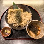 くいもんや 月ノ和 - 信玄鶏の南蛮ふのりそば