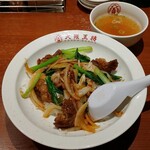 Osaka Osho Kinki Daigaku Mae Ten - 牛カルビ丼（590円）