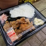 串カツ田中 - 唐揚げ弁当。