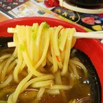 Muten Kura Zushi Mito Sake Mon Ten - あさりとほたての和ボンゴレのストレート太麺(R2.5.19撮影)