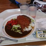 ルミエール - ハンバーグカレーを頂きました。
            リストには試乗できるスキー板が掲載されています