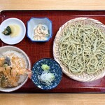 Kotobuki Japan Soba - 天丼ランチ(桑そば変更)