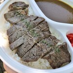 アールベルアンジェ堺 - 牛ステーキカレー税込850円牛ステーキカレー税込850円