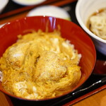 Mononofu - ランチ限定セット かつ丼＆うどん (￥950)