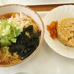 COPAL - 冷やしラーメン大盛りサービスとミニチャーハン