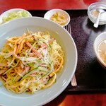 紫藤園 - 冷やし中華定食 980円