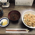 Tempura Mizutani - かき揚げ天丼(1,270円)