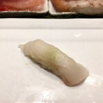 Tsukiji Sushi Sei Tsukiji Honten - ヒラメ