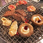 味ん味ん - カイノミ、みつせ鶏、椎茸焼き、ミノ