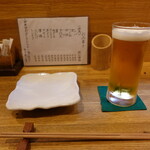 Tanagokoro - 生ビール(600円)