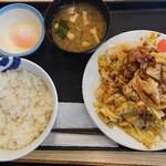 Matsuya Oumekawabechoten - 回鍋肉定食