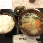 かふぇ ピラサレ - 料理写真:オハウ定食（550円）