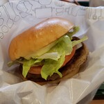 モスバーガー - モーニング野菜バーガーです。