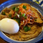 食堂 かわひがし - まぼろしの豚丼。