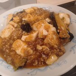 定食や・中華そば 代一元 - 麻婆ナス丼