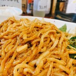 Yakiton Daikoku Akitasanno Ten - 汁なし担々麺の麺