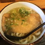 Tsuruta Kombu Ten - きつねうどん550円