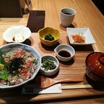 Washoku Sake En Toranomon - 鯵たたき丼