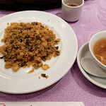 Tianjin Hanten Hon Ten - 海老と高菜の炒飯