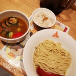 Mita Seimenjo Kamata Higashiguchi Ten - 冷やし夏野菜カレーつけ麺