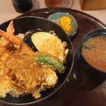 Donburi - 上天丼  1,050円