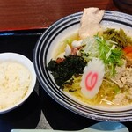 Karasa Ippondo Rozan Nishine Ten - 冷し鯛だし麺(限定ボタンで購入､温冷選択可)820円