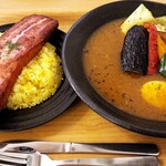 Soup Curry House Shippo Yahaba Ten - 厚切りグリルドベーコンカレー