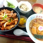 Korian - 焼肉丼＆ミニラーメン