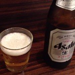 うどん屋 きすけ - 瓶ビール