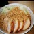 ハイパーファットン - 料理写真:小ラーメン￥850+豚２枚￥200