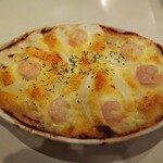 Restaurant Katsura - 溢れんばかりのエビマカロニグラタン