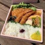 Sushi Kappou Shidashi no Furukawa - ミックスフライ弁当 500円