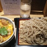 Soba Sake Dokoro Kuuan - せいろ 670円、大盛り セット200円(通常300円) 、本日の小丼セット 350円(単品500円)