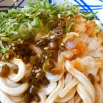 丸亀製麺 - 青唐おろし醤油（大）（だししょうゆをかけました）