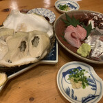 Sushi-ya no Yasuke Honten - 牡蠣　あじ、たこ、