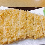 Kagoshima Kurobuta Tonkatsu & Shabushabu Satsuma Hanatei - ひとくち目は「こしきの塩」と「茎わさび」でどうぞ！