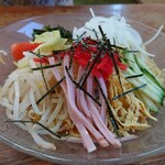 Ramen Takemi - 家内の、冷やしラーメン700円税込です