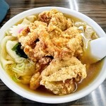 Ashikaga Men - からあげラーメン！からあげしか見えん！