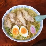 おざわ食堂 - 鶏中華そば（塩）680円