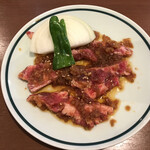 Yakiniku Daidomon Noshiro Ten - リンゴカルビランチ　800円→650円