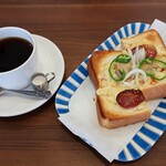 カフェレスト オックス - チーズトーストセット