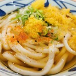 丸亀製麺 - かけうどん(並) ￥300