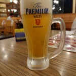 Seafood Shokudo to Miura Tei - 生ビール 298円はかなりお得感あり