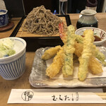 Shinshu Soba Murata - 天ざる（田舎そば）大盛り￥2,300