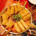 Kushi Katsu Sakaba Tenma Ten - 串カツ①