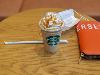 Starbucks Coffee Tsutaya Seto Ten - キャラメルフラペチーノ