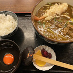 Kogaraya Fukushima Ten - 海老天カレーうどん